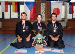kensei iaido taikai - vitez soutěže týmu kokki dojo team - winner team